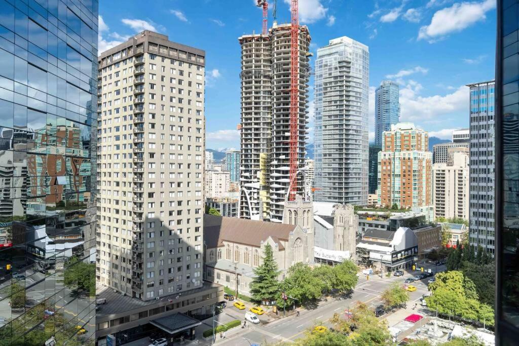 2Br Condo With Breathtaking View In Downtown! Free Parking - 6 Sleep Vancouver Ngoại thất bức ảnh