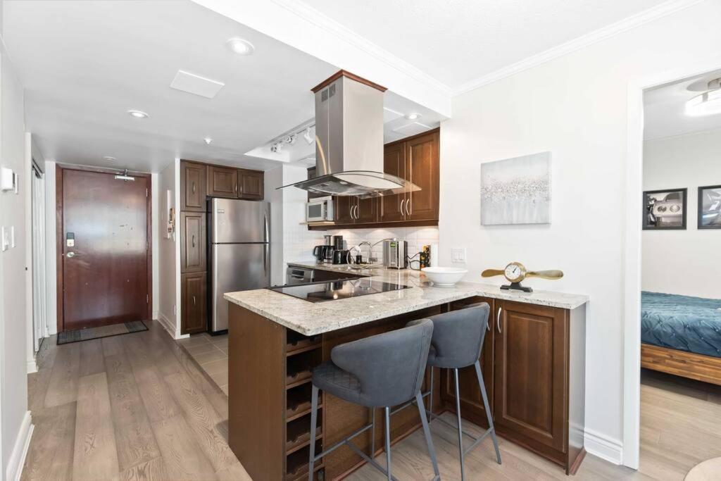 2Br Condo With Breathtaking View In Downtown! Free Parking - 6 Sleep Vancouver Ngoại thất bức ảnh