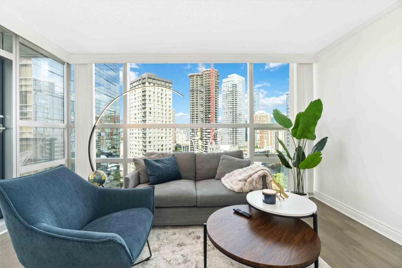 2Br Condo With Breathtaking View In Downtown! Free Parking - 6 Sleep Vancouver Ngoại thất bức ảnh
